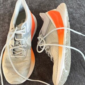 Women's Lululemon Shoes in Gray and Orange